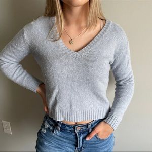 SOLD ❤️ Brandy Melville Blue V Sweater